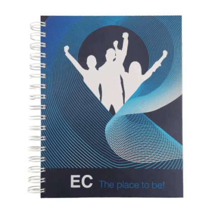 Cuaderno A5 Anillado Tapa Dura