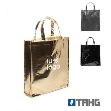 bolsa shopping metalica
