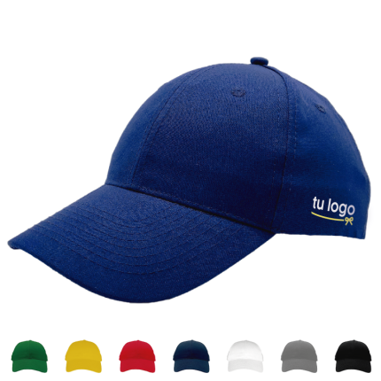 Gorro 6 gajos 100% poliéster