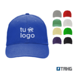 gorro 6 gajos con logo
