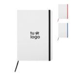 cuaderno a5 con logo