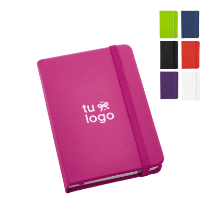libreta a6 con logo