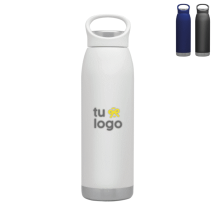 botella térmica con logo, manija para mejor agarre