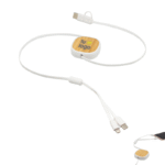 cable de carga retráctil