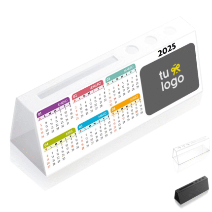 calendario porta lapices