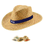 sombrero polo paja natural