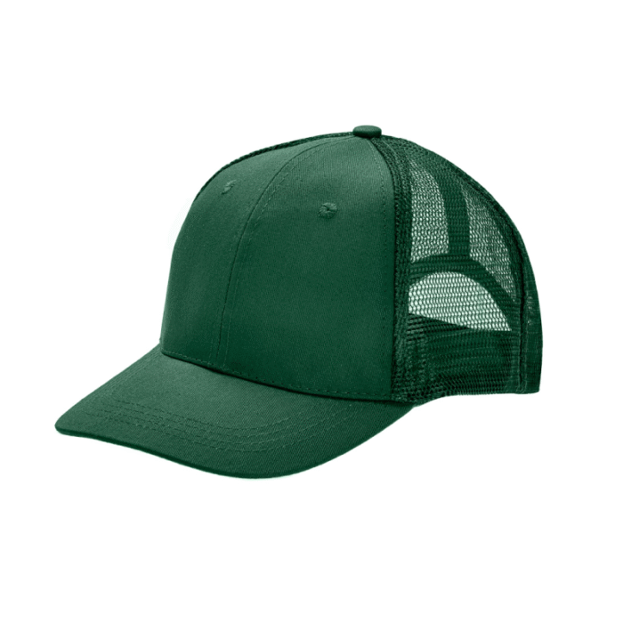 Gorro Camper Trucker Estructurado verde