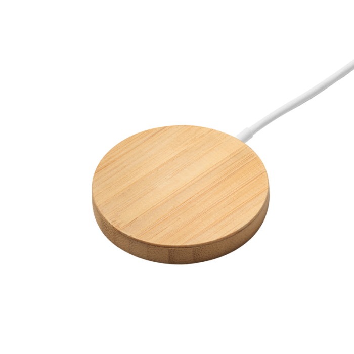 Cargador Inalámbrico Mag Eco Bambú