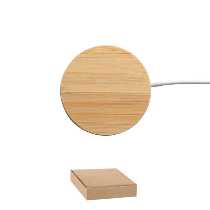 Cargador Inalámbrico Mag Eco Bambú