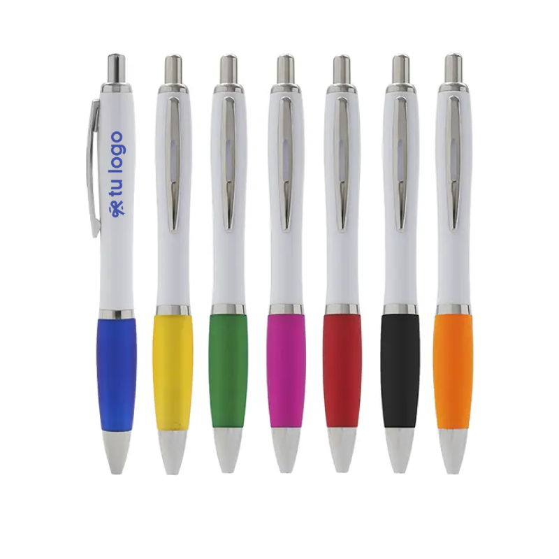 Boligrafo-Vento-White-wooprom Boligrafo VENTO WHITE - por mayor para merchandising