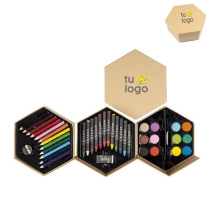 SET DE PINTURAS HEXÁGONO