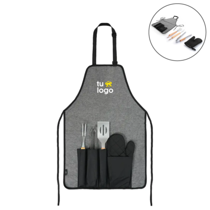 Set BBQ Delantal Grill