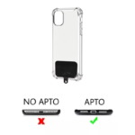 llavero cinta porta celular