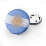 pin de chapa personalizado con logo