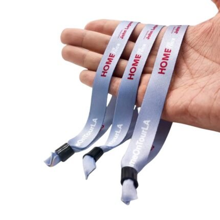 pulsera de tela para eventos
